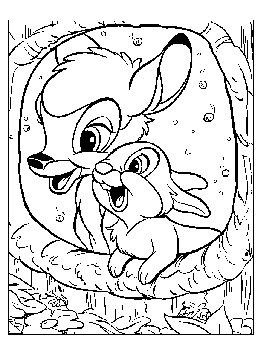 bambi-omalovanky-k-vytisknuti-1